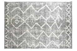 Hot Miliboo Alfombra bereber con relieve gris y beige 160 × 230 cm PALEO