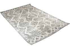 Hot Miliboo Alfombra bereber con relieve gris y beige 160 × 230 cm PALEO