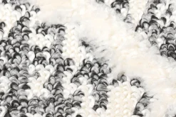 Hot Miliboo Alfombra bereber con relieve gris y beige 160 × 230 cm PALEO