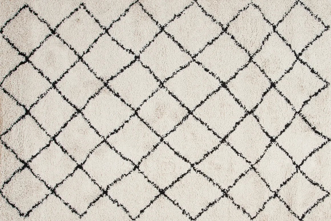 Best Sale Miliboo Alfombra bereber crudo 160 x 230 cm ZELIA