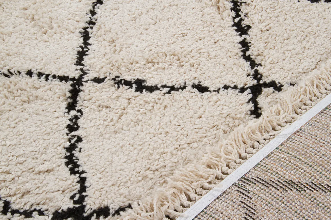 Best Sale Miliboo Alfombra bereber crudo 160 x 230 cm ZELIA
