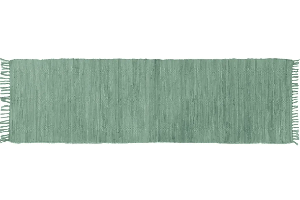 Best Miliboo Alfombra de pasillo verde celadón 60 x 200 cm AUBAGNE