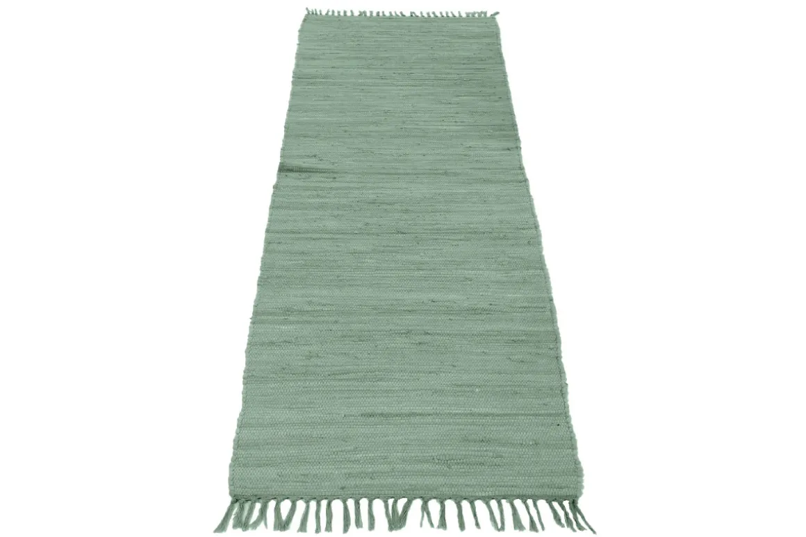 Best Miliboo Alfombra de pasillo verde celadón 60 x 200 cm AUBAGNE