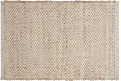 New Miliboo Alfombra rectangular de yute y algodón beige 140 x 200 EFFIA