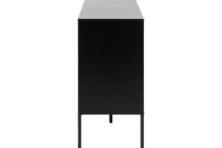 Cheap Miliboo Aparador bajo industrial metal y madera TRESCA