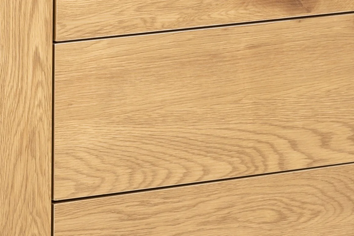Cheap Miliboo Aparador bajo industrial metal y madera TRESCA