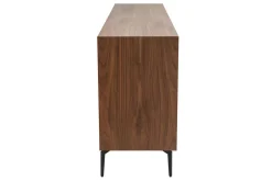 Online Miliboo Aparador de diseño de contrachapado de nogal 180 cm BLISS