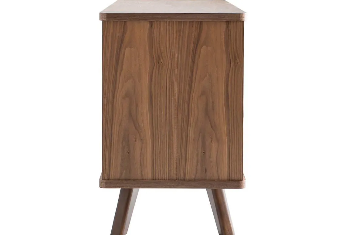 Discount Miliboo Aparador diseño nogal FIFTIES