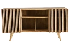 Discount Miliboo Aparador en mango con puertas correderas ALBA
