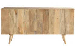 Discount Miliboo Aparador en mango con puertas correderas ALBA