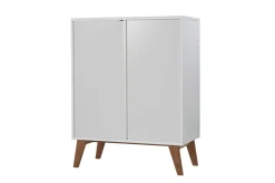 Online Miliboo Aparador escandinavo blanco y fresno 80cm MELKA