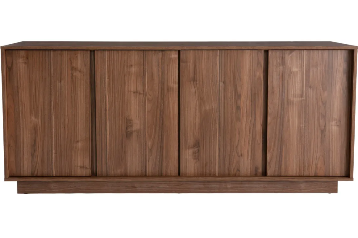 Best Miliboo Aparador moderno chapado nogal L180 cm COMO