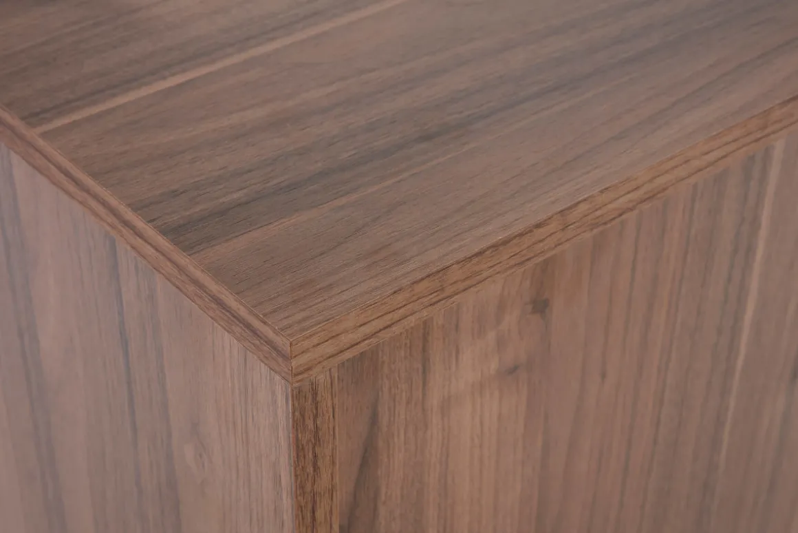 Best Miliboo Aparador moderno chapado nogal L180 cm COMO
