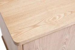 Flash Sale Miliboo Aparador nórdico de fresno con puertas y cajones 160 cm FIFTIES