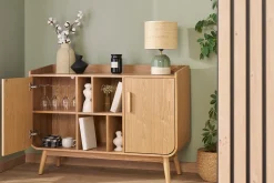 Hot Miliboo Aparador vintage madera fresno HALLEN