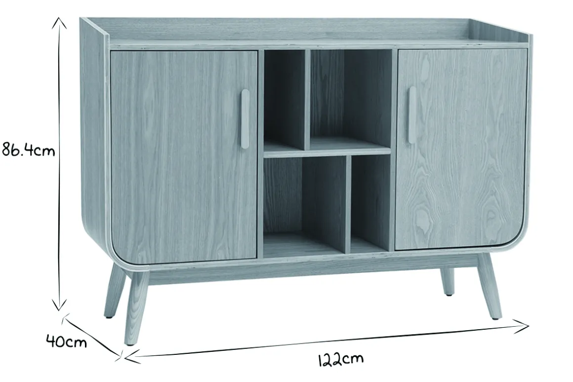 Hot Miliboo Aparador vintage madera fresno HALLEN