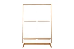 Best Miliboo Armario dos puertas diseno escandinavo HELIA