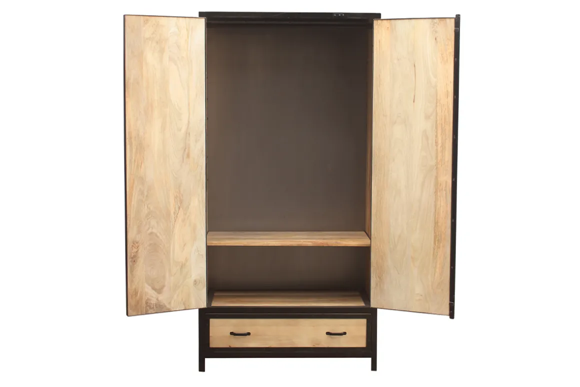Shop Miliboo Armario industrial mango INDUSTRIA