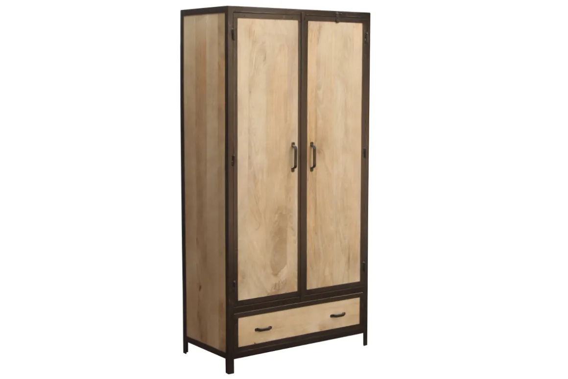 Shop Miliboo Armario industrial mango INDUSTRIA