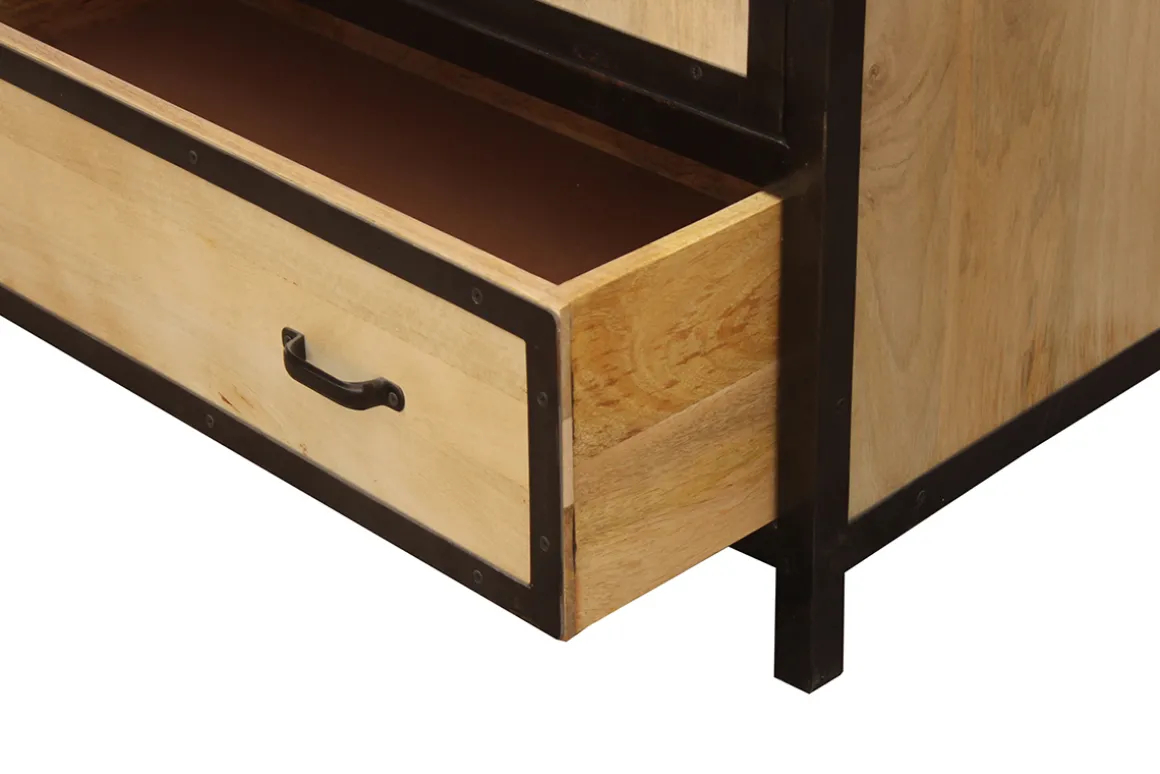 Shop Miliboo Armario industrial mango INDUSTRIA