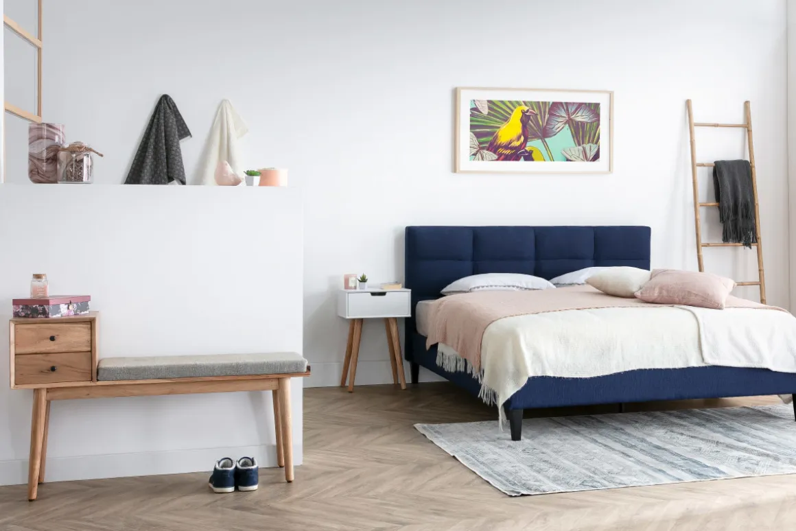 Cheap Miliboo Banco de entrada con 2 cajones en acacia ALTY