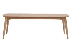 Best Sale Miliboo Banco estilo nórdico de fresno 130 cm de anchura NORDECO