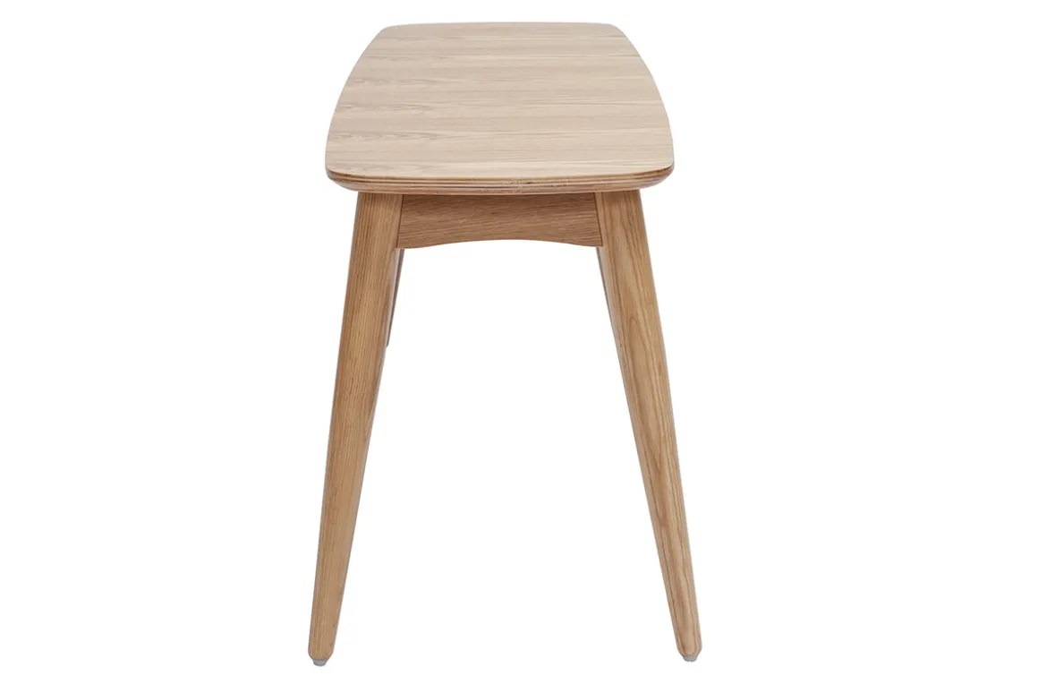 Best Sale Miliboo Banco estilo nórdico de fresno 130 cm de anchura NORDECO