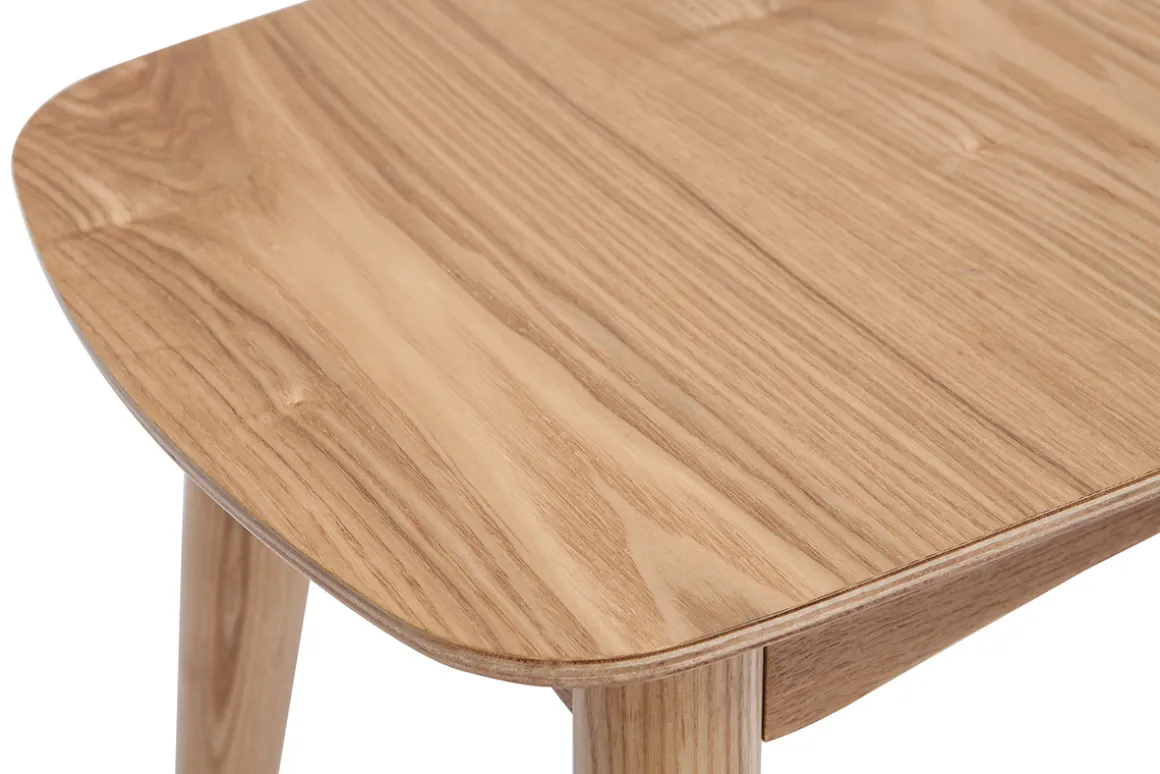 Best Sale Miliboo Banco estilo nórdico de fresno 130 cm de anchura NORDECO