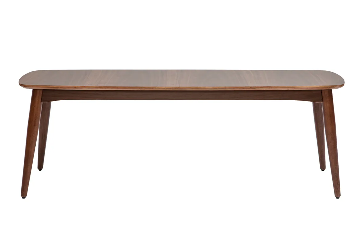 New Miliboo Banco vintage de nogal de 130 cm de altura NORDECO