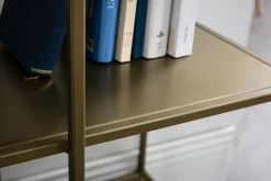 Clearance Miliboo Biblioteca 5 estantes en metal dorado MAGIC
