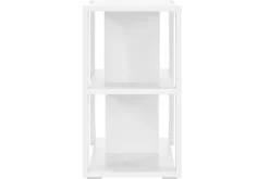 Store Miliboo Biblioteca baja blanca L168 cm MUSSO