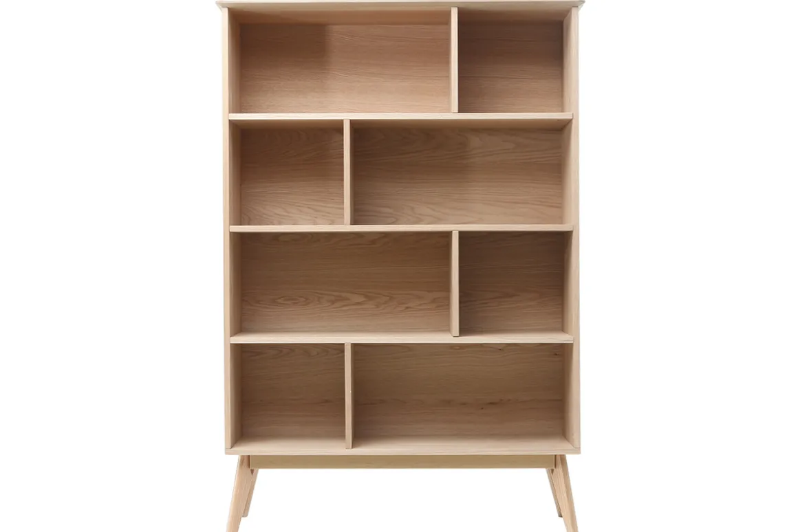Online Miliboo Biblioteca escandinava roble 165cm INGRID