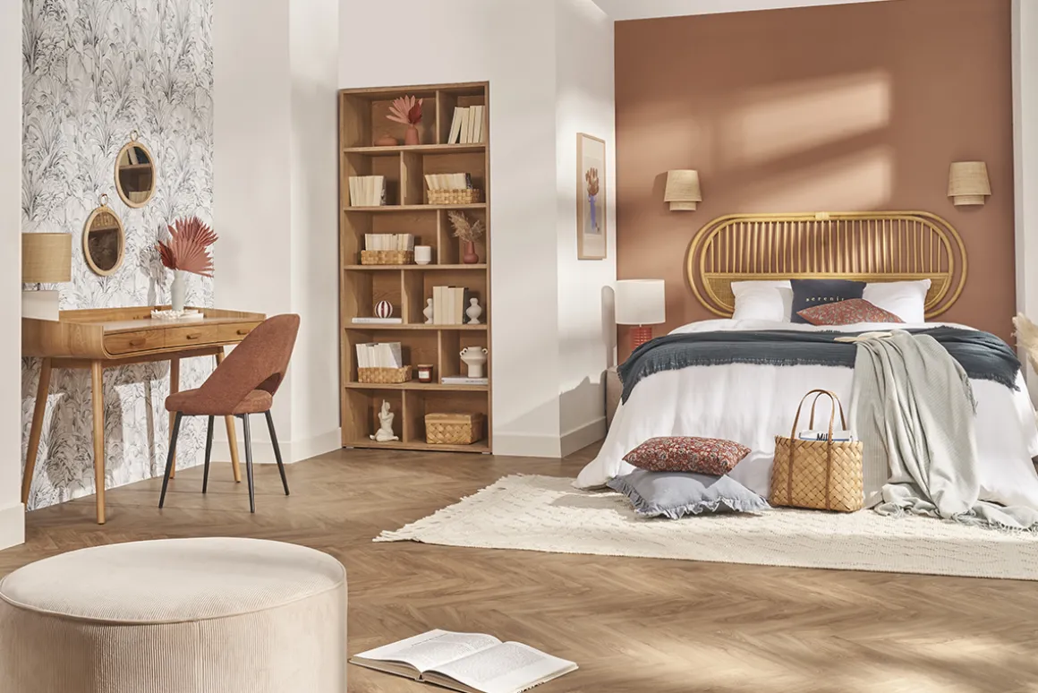 Cheap Miliboo Biblioteca madera clara EPURE