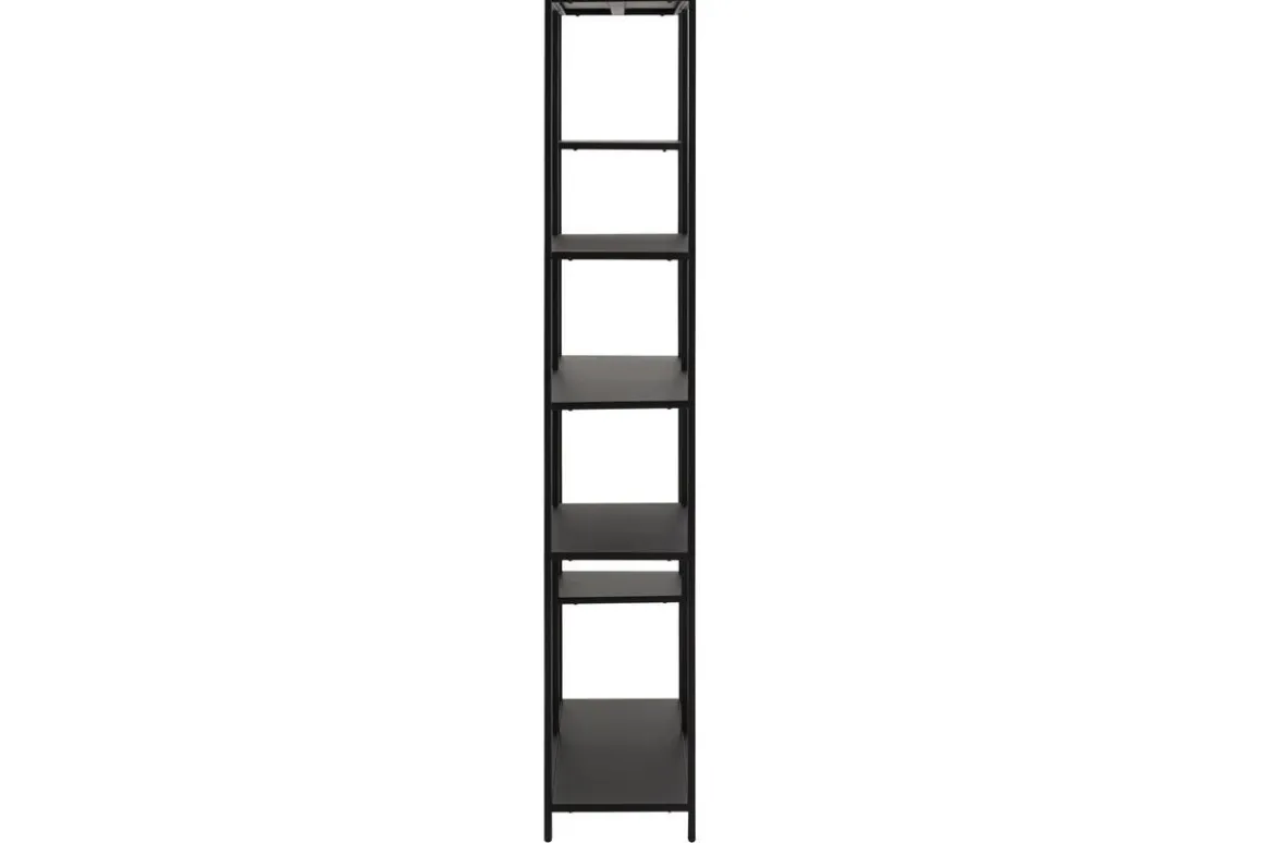 Discount Miliboo Biblioteca moderna en metal negro A165 cm PODIUM