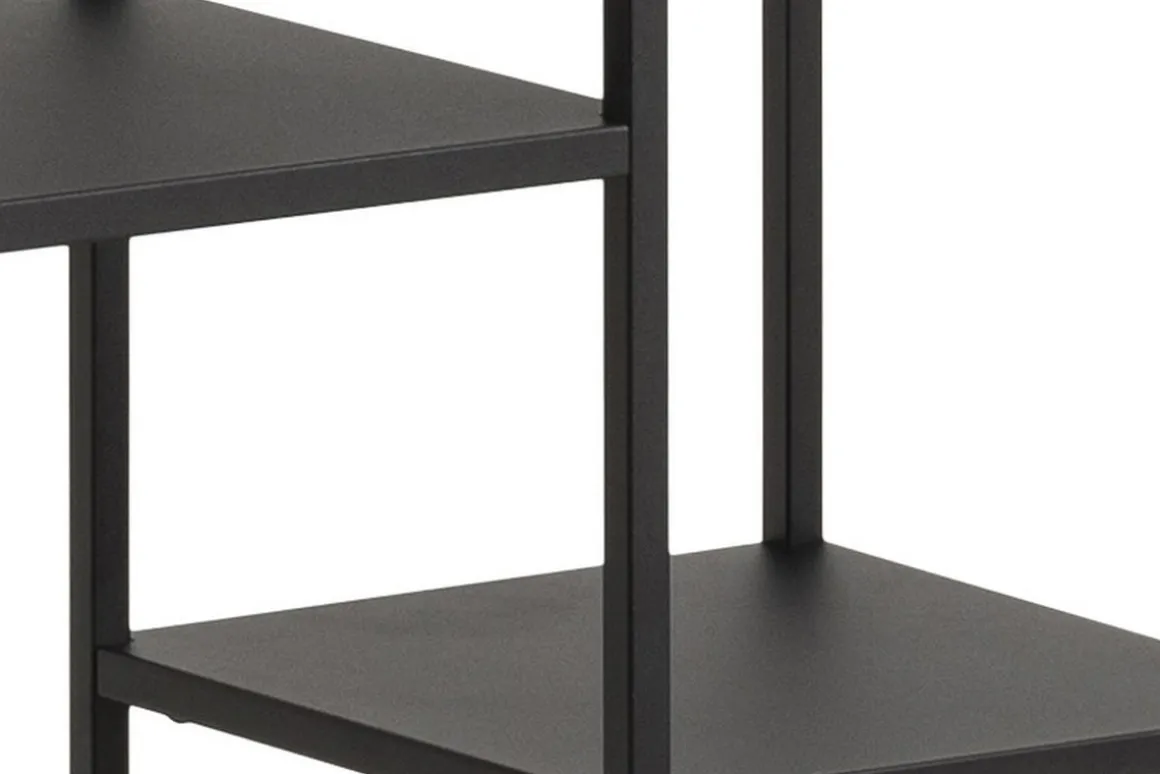Discount Miliboo Biblioteca moderna en metal negro A165 cm PODIUM