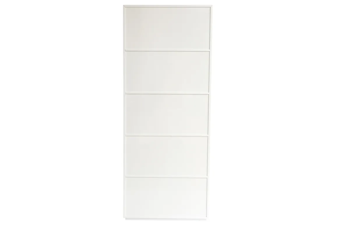 Cheap Miliboo Biblioteca modular blanco y roble JAZZ