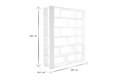 Cheap Miliboo Biblioteca separador de espacios blanca MUSSO