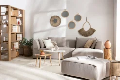 Flash Sale Miliboo Biblioteca separador de espacios acabado roble MUSSO