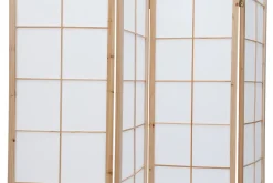 Outlet Miliboo Biombo japonés de madera y papel IKUYO