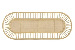 Sale Miliboo Cabecero de cama de ratán natural y mimbre 165 cm BOW