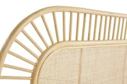 Sale Miliboo Cabecero de cama de ratán natural y mimbre 165 cm BOW