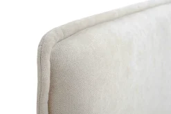 Best Sale Miliboo Cabecero de cama de tela efecto aterciopelado natural 196 cm MARCIA