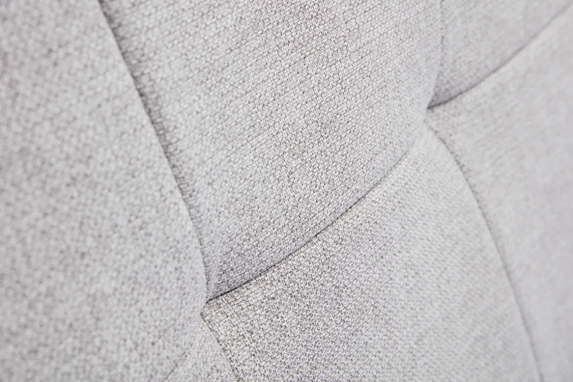 Fashion Miliboo Cabecero de cama de tela gris 170 cm SUKA