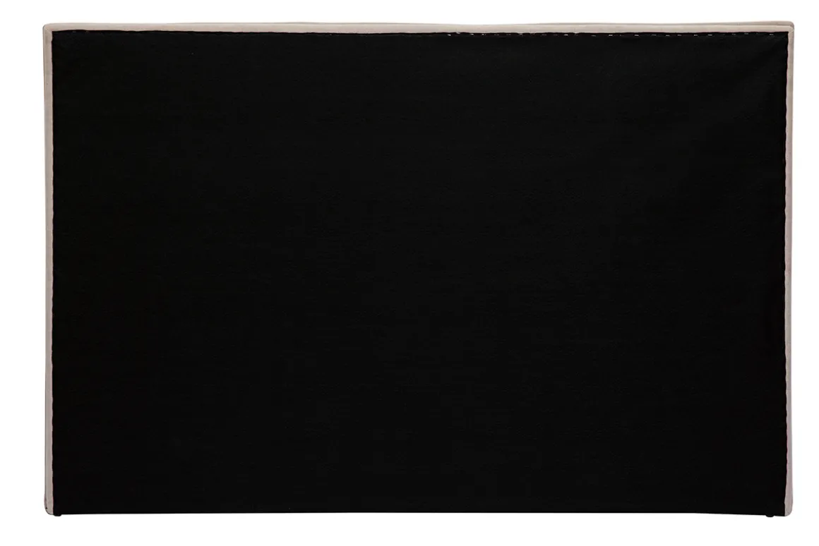 Flash Sale Miliboo Cabecero de cama de tela efecto aterciopelado beige 170 cm SUKA
