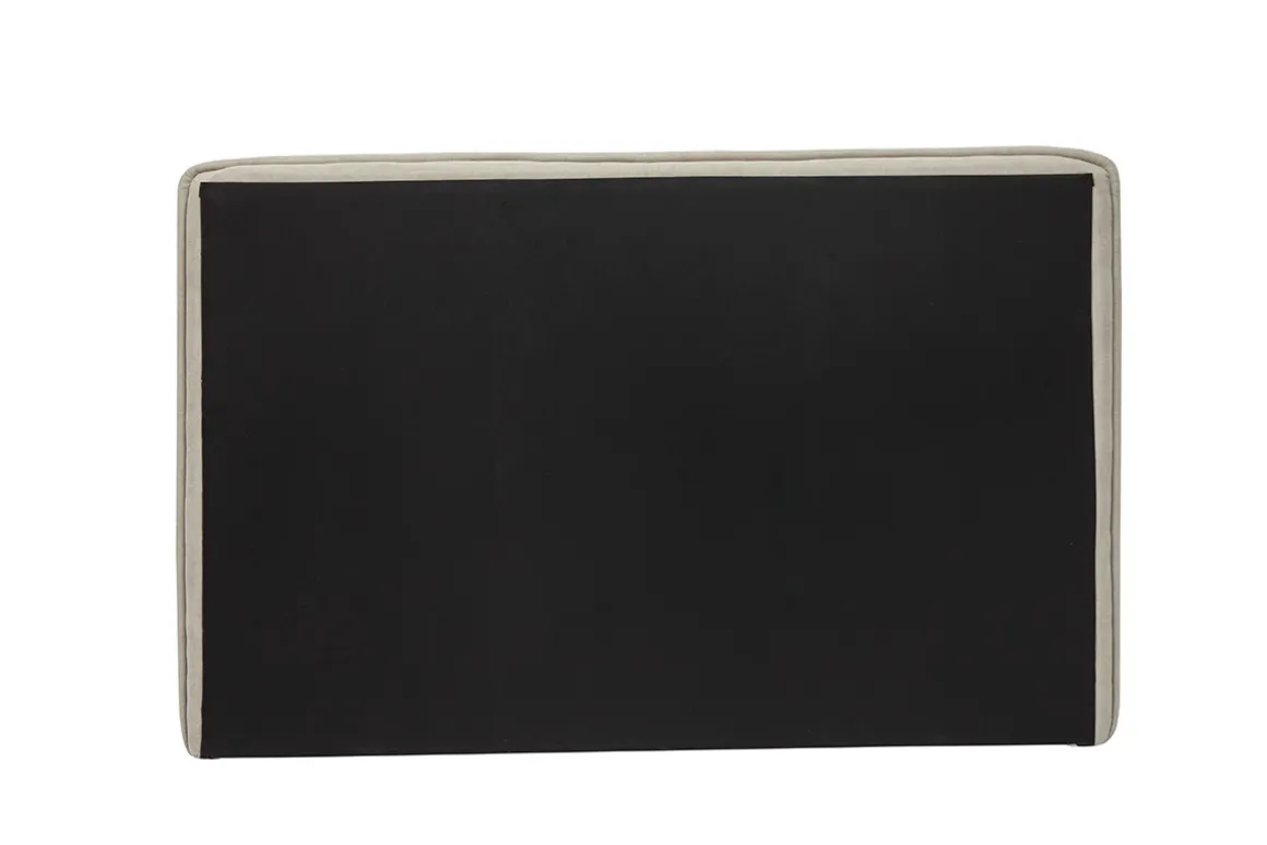 Online Miliboo Cabecero de cama de tela efecto aterciopelado natural 175 cm MARCIA