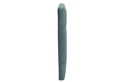 Online Miliboo Cabecero de cama de tela verde grisáceo 164 cm CHELSEA
