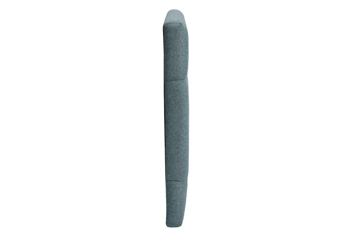 Online Miliboo Cabecero de cama de tela verde grisáceo 164 cm CHELSEA