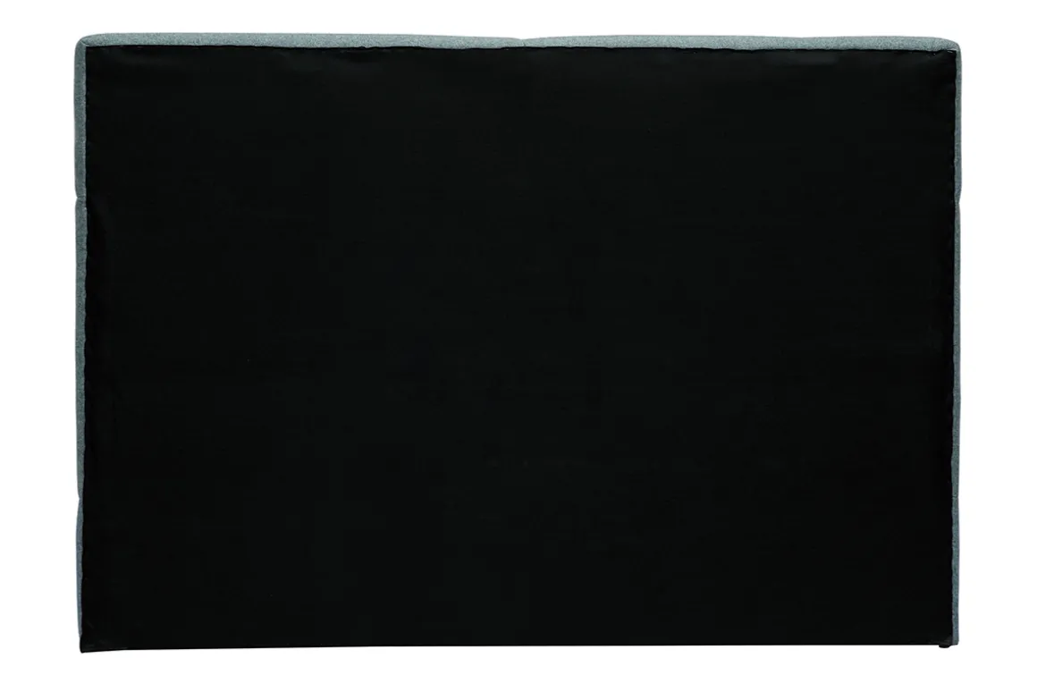 Online Miliboo Cabecero de cama de tela verde grisáceo 164 cm CHELSEA