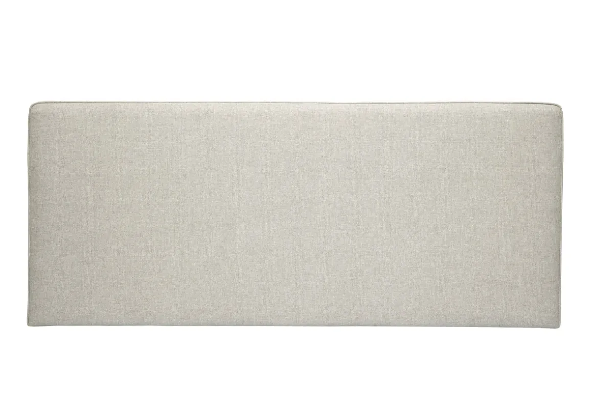 Store Miliboo Cabecero de cama para colgar de tela beige 180 cm LILY