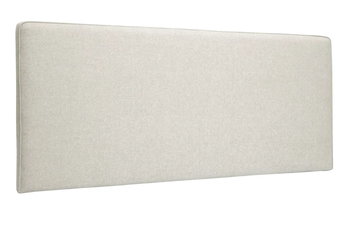Store Miliboo Cabecero de cama para colgar de tela beige 180 cm LILY